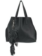 P.a.r.o.s.h. Coral Shopper Tote - Black