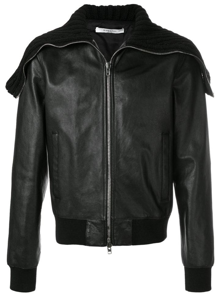 Givenchy Oversized Collar Jacket - Black