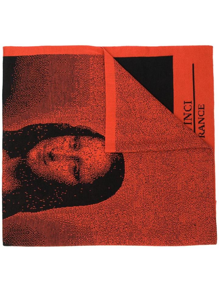 Bernhard Willhelm Mona Lisa Scarf - Yellow & Orange