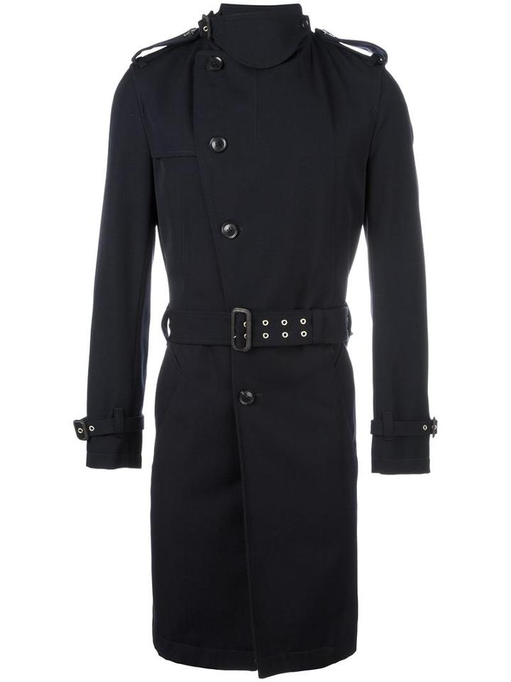 Kolor - Single Breasted Coat - Men - Cotton/cupro/wool - 2, Blue, Cotton/cupro/wool