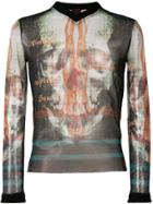 Jean Paul Gaultier Vintage Body Anatomy Print T-shirt - Black