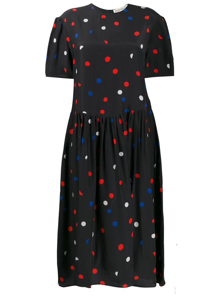 Être Cécile Dots All Over Amber Dress - Blue
