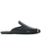 Alexander Wang Metal Bar Mules - Black