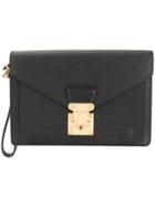 Louis Vuitton Vintage Sellier Doragonne Clutch - Black