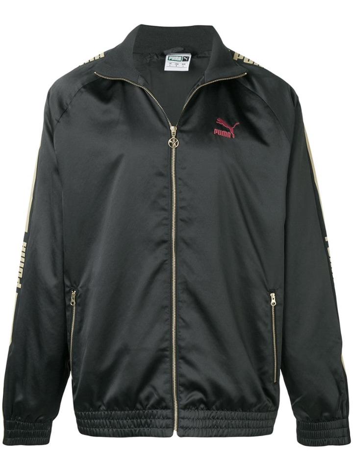 Puma Embroidered Logo Sport Jacket - Black