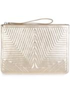 Golden Goose Deluxe Brand Embossed Star Clutch