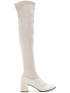 Fabi Over The Knee Boots - Grey