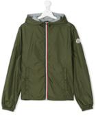 Moncler Kids - Teen Hooded Jacket - Kids - Cotton/polyamide - 14 Yrs, Green