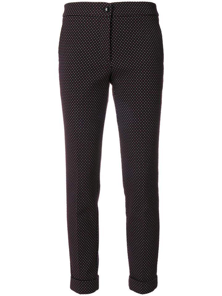 Etro - Embroidered Pants - Women - Cotton/polyamide/polyester/spandex/elastane - 38, Cotton/polyamide/polyester/spandex/elastane