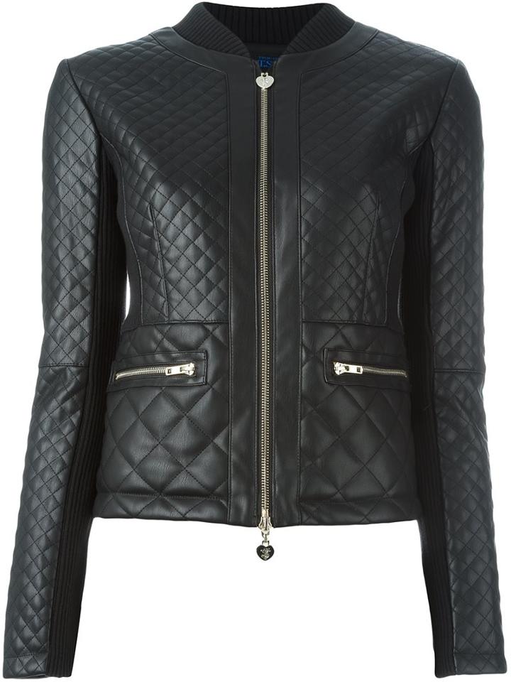 Twin-set Padded Detailed Jacket, Women's, Size: Xl, Black, Polyester/polyurethane
