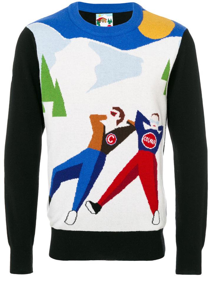 Au Jour Le Jour For Colmar Ski Knit Sweater - Black