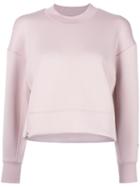 Adidas By Stella Mccartney Zip Detail Top, Women's, Size: 44, Pink/purple, Polyester/spandex/elastane