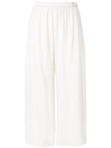 Jean Paul Knott Relaxed-fit Trousers - White