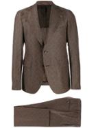 Tagliatore Formal Two-piece Suit - Brown