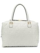 Fendi Ff Motif Tote Bag - White