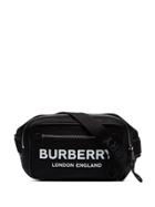 Burberry Logo Print Belt Bag - Black