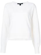 Derek Lam V-neck Sweater - White
