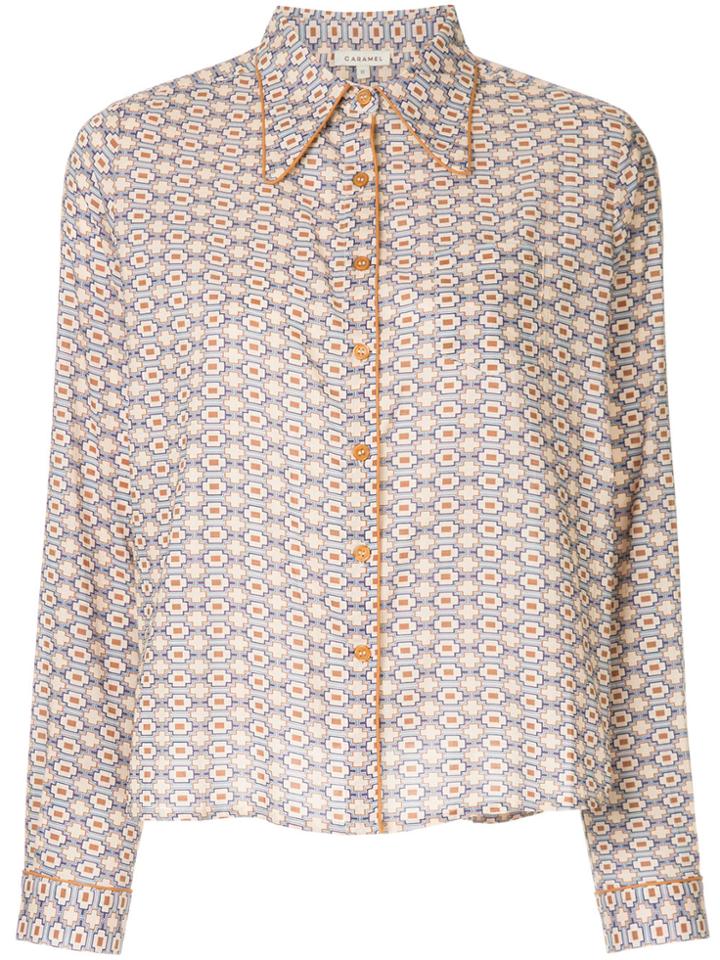 Caramel Classic Buttoned Shirt - Brown