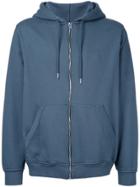 T By Alexander Wang Zip Up Hoodie - Blue