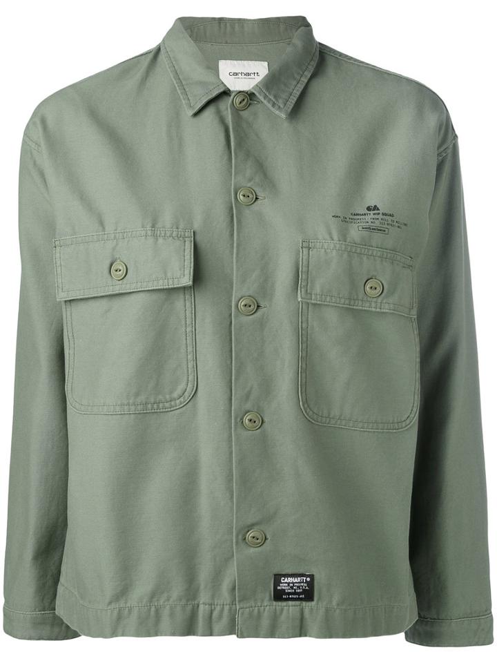 Carhartt - Patch Pocket Shirt - Women - Cotton - S, Green, Cotton