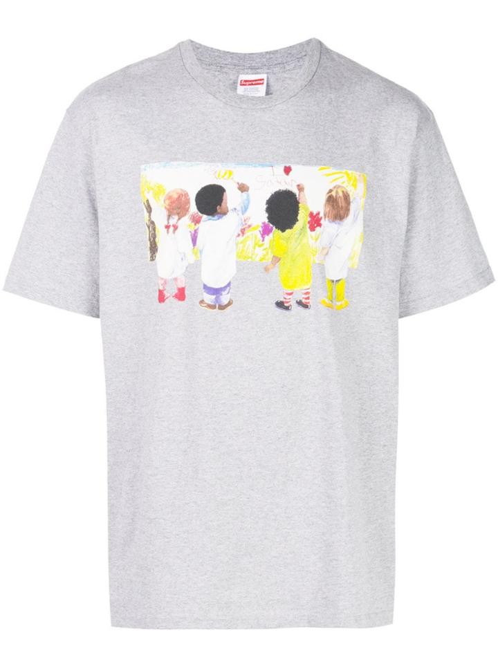 Supreme Kids T-shirt - Grey