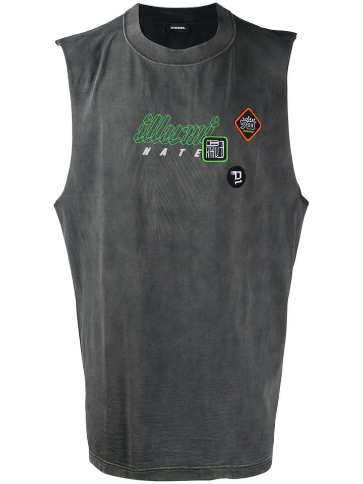 Diesel T-minoless T-shirt - Grey