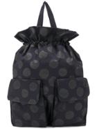 Y's Polka Dot Pattern Bag - Blue