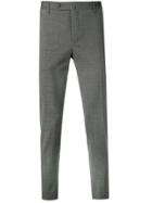 Pt01 Grey Fitted Trousers