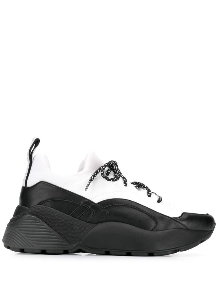 Stella Mccartney Eclypse Colourblock Sneakers - White
