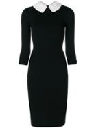 Twin-set Peter Pan Collar Dress - Black