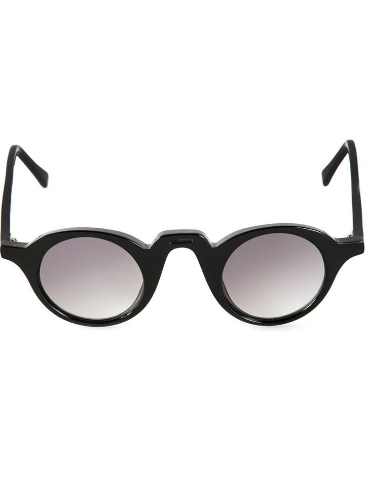 Barn S Retro Pantos Sunglasses, Women's, Black, Acetate