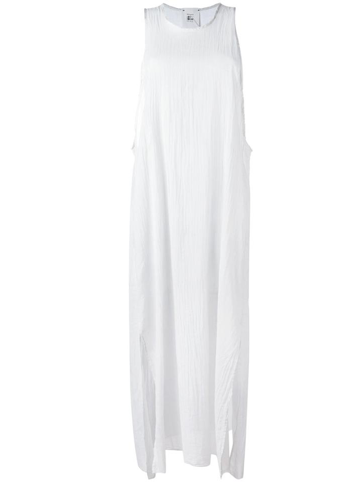 Lost & Found Rooms - Long Sleeveless Dress - Women - Cotton - S, Grey, Cotton