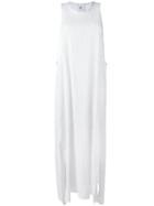 Lost & Found Rooms - Long Sleeveless Dress - Women - Cotton - S, Grey, Cotton