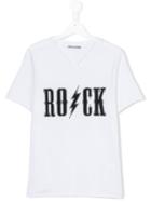 Zadig & Voltaire Kids - Teen Rock Print T-shirt - Kids - Cotton - 16 Yrs, Boy's, White