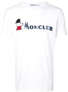 Moncler Brand Print T-shirt - White
