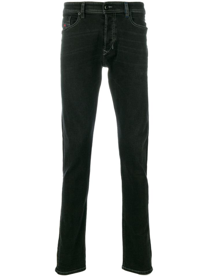 Diesel Slim-fit Denim Jeans - Black