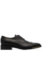 Balenciaga Black Lace-up Leather Derby Shoes