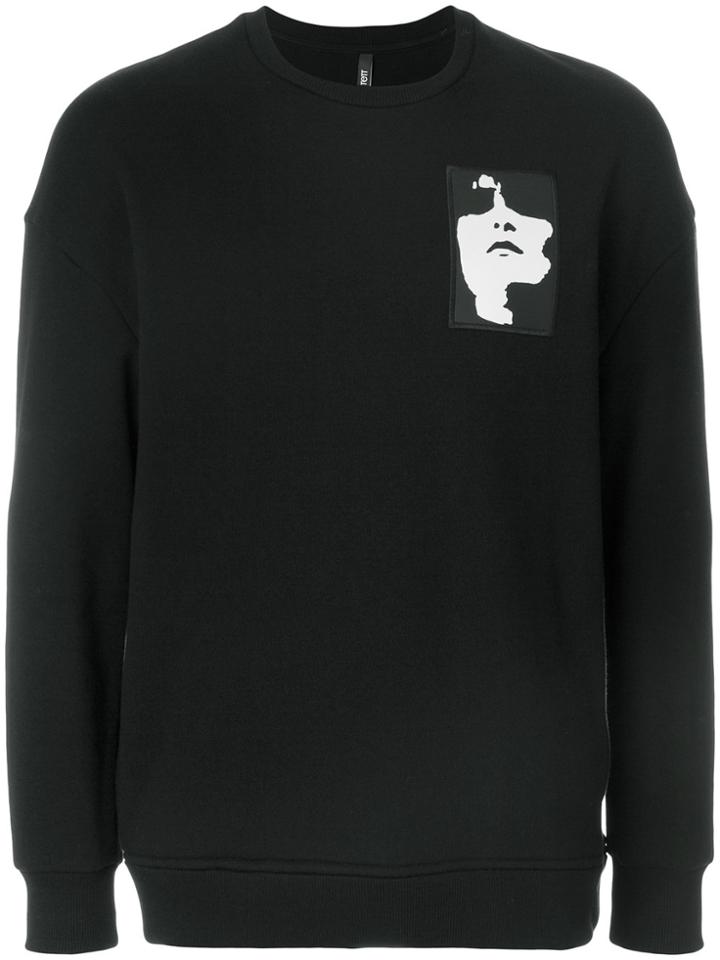 Neil Barrett Siouxsie Patch Sweatshirt - Black