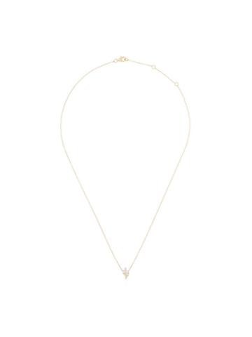 Rosa De La Cruz 18k Gold Diamond Cactus Necklace