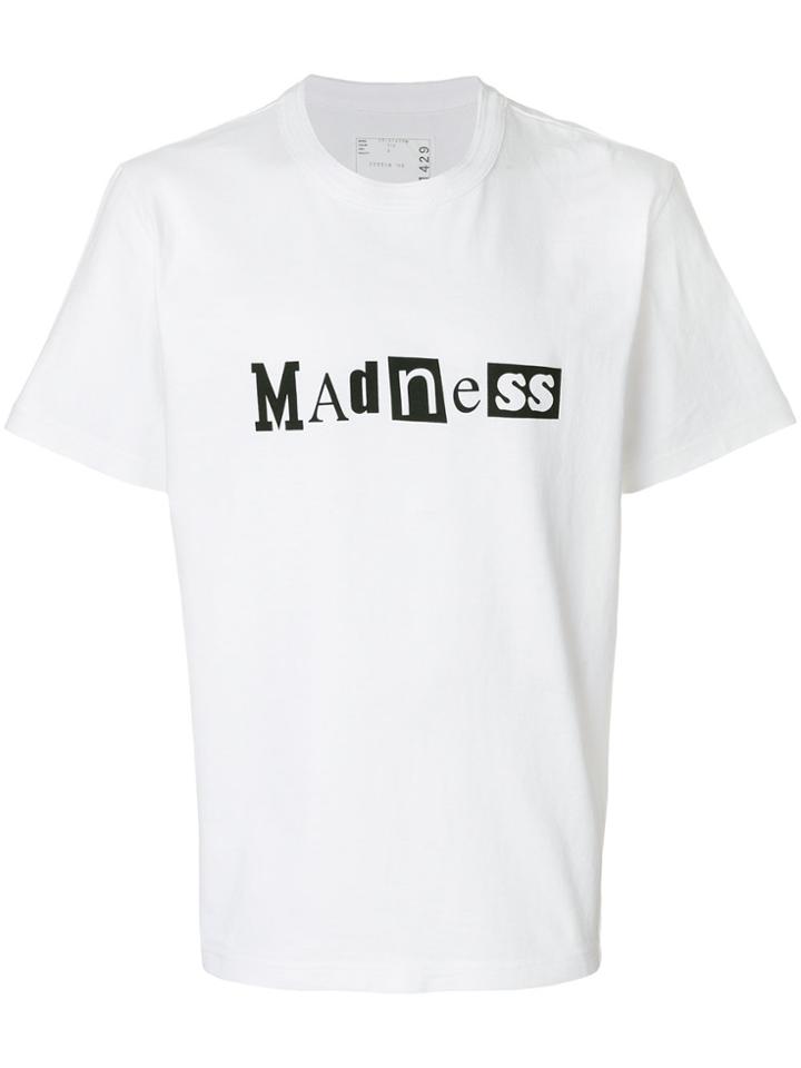 Sacai Madness Print T-shirt - White