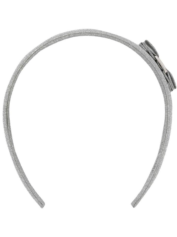 Salvatore Ferragamo Vara Bow Headband - Silver