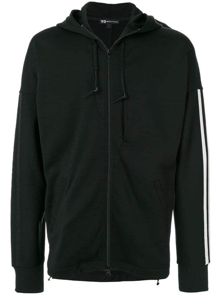 Y-3 Signature Stripe Hoodie - Black/white