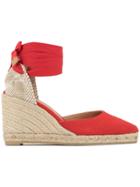 Castañer Joyce Wedges - Red