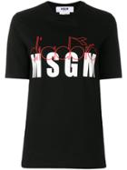 Msgm Msgm X Diadora Branded T-shirt - Black