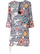 Figue Aztec Print Dress