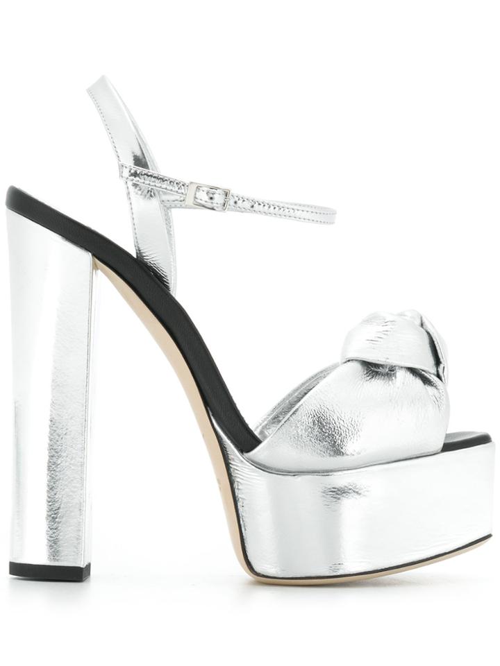 Giuseppe Zanotti Design Barbra Sandals - Metallic