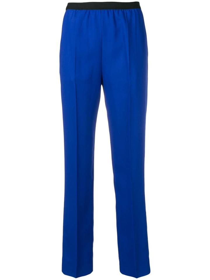 Maison Margiela Elasticated Waist Trousers - Blue