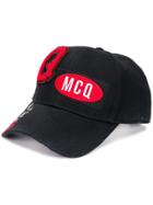 Mcq Alexander Mcqueen Front Logo Cap - Black