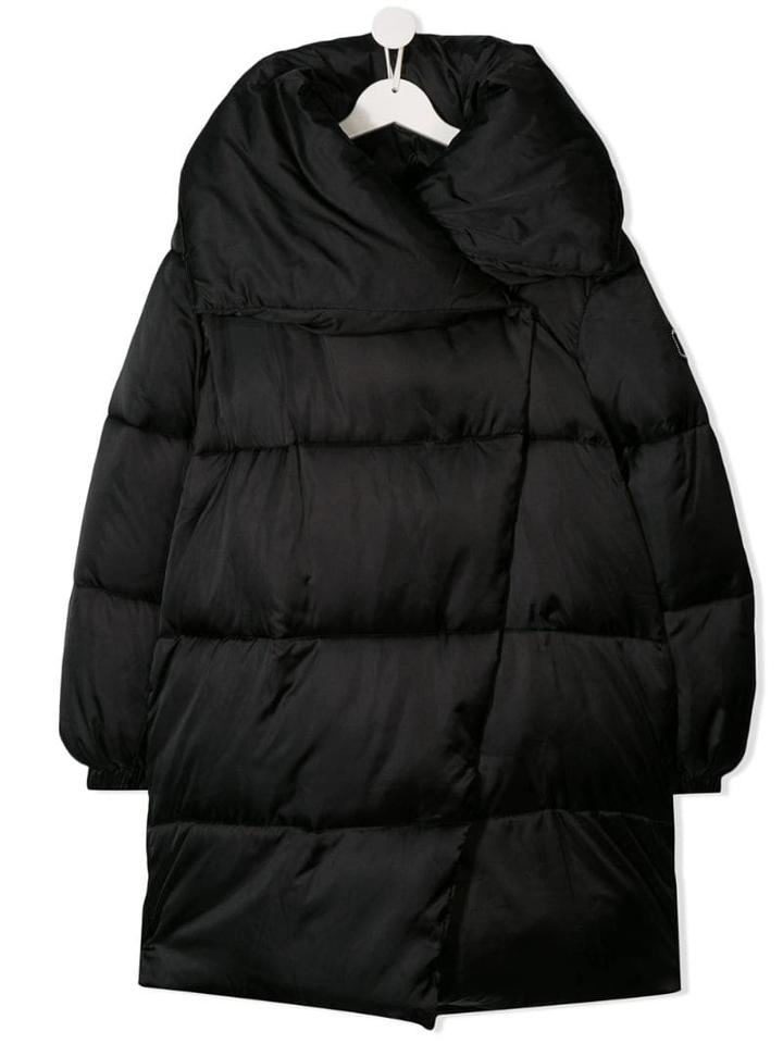 Monnalisa Teen Padded Coat - Black