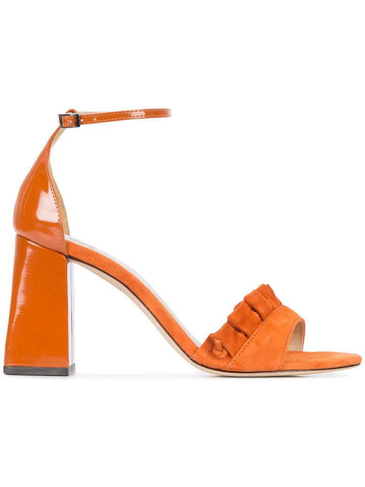 Zac Zac Posen Fru Fru Sandals - Yellow & Orange